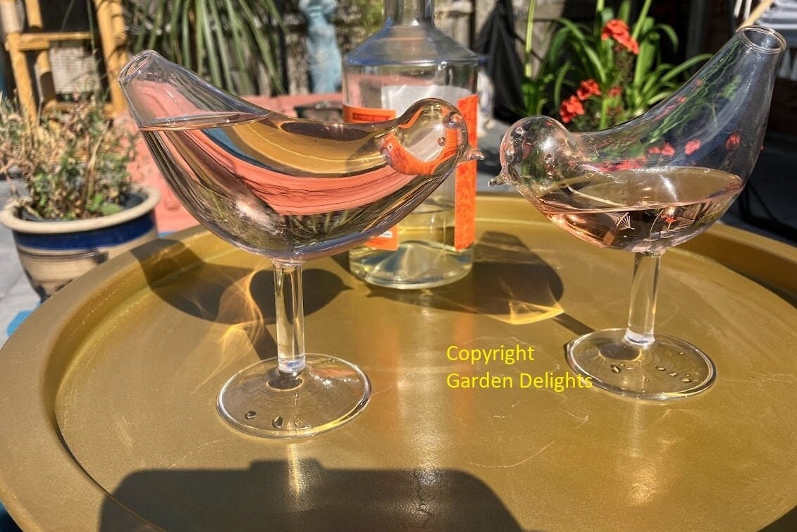 Pair of Bird Cocktail Glasses cocktail Bar Barware Etsy UK