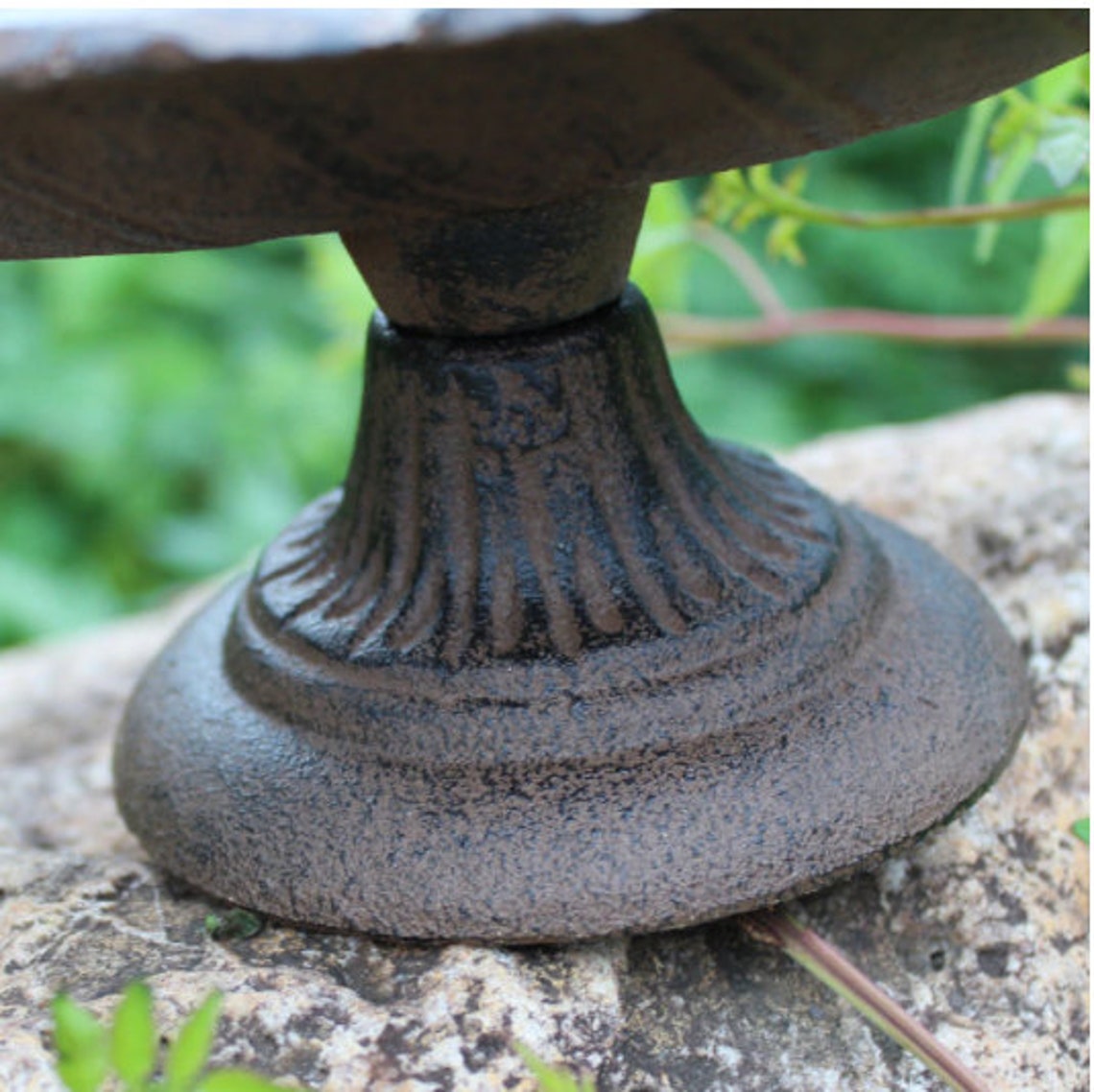 Cast Iron Bird Feeder Feeding Station Free Standing Local Etsy