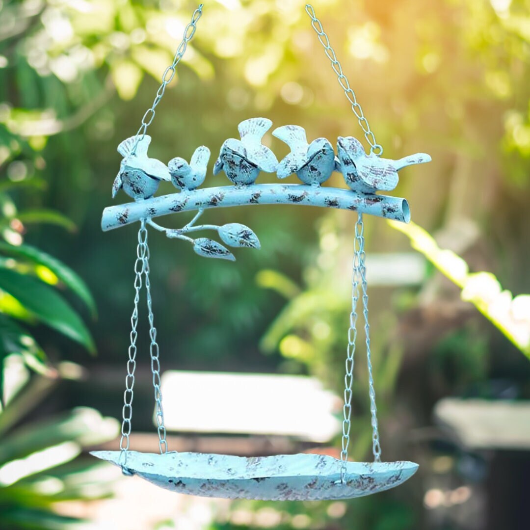 Hanging Bird Feeder Garden Decor Home Decor Gift for Her Gift for Him
