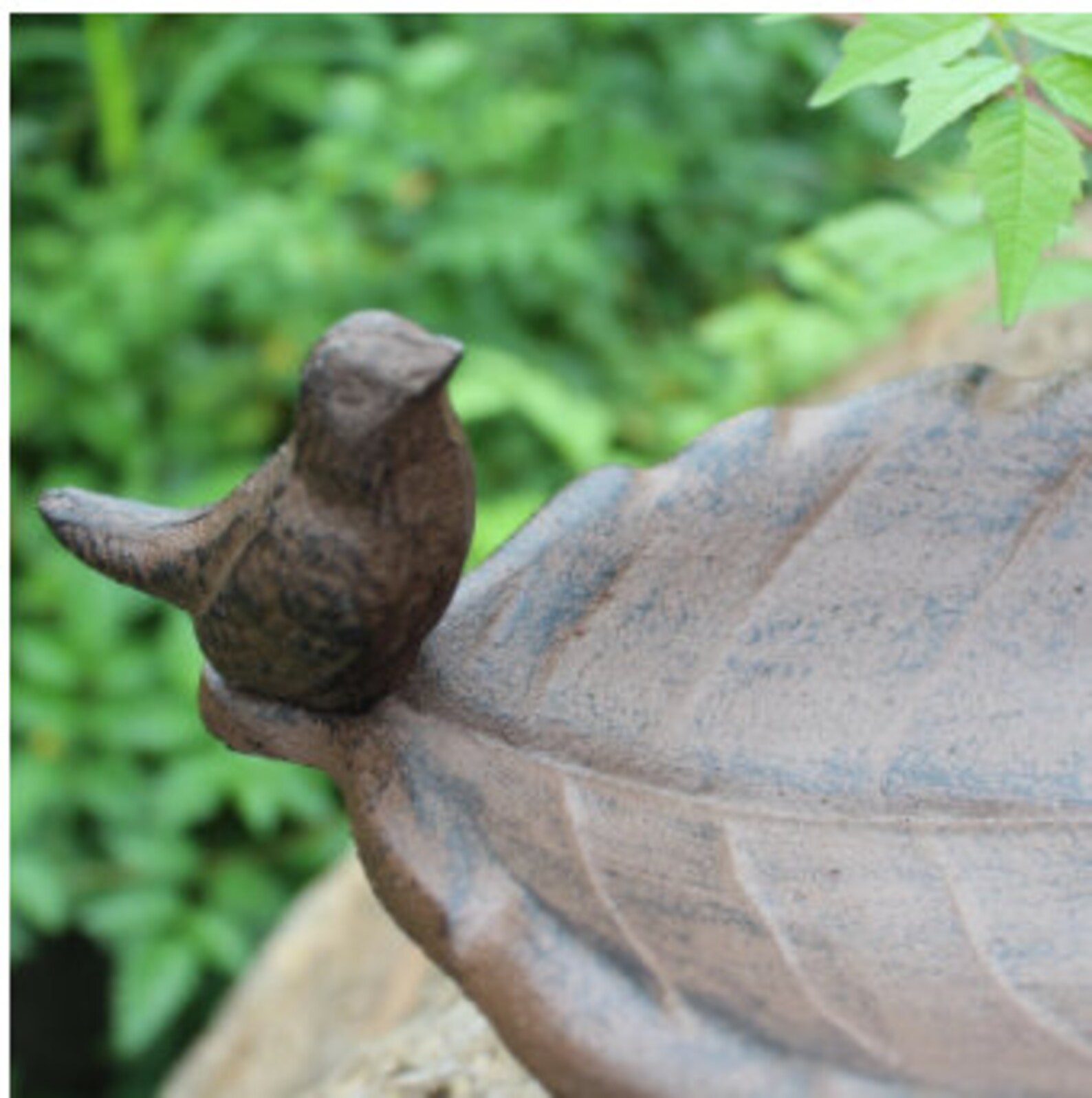 Cast Iron Bird Feeder Feeding Station Free Standing Local Etsy