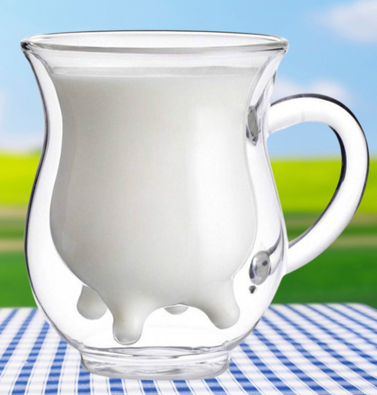 The Heifer Milk Pitcher, Designed To Look Like it Has Cow Udders