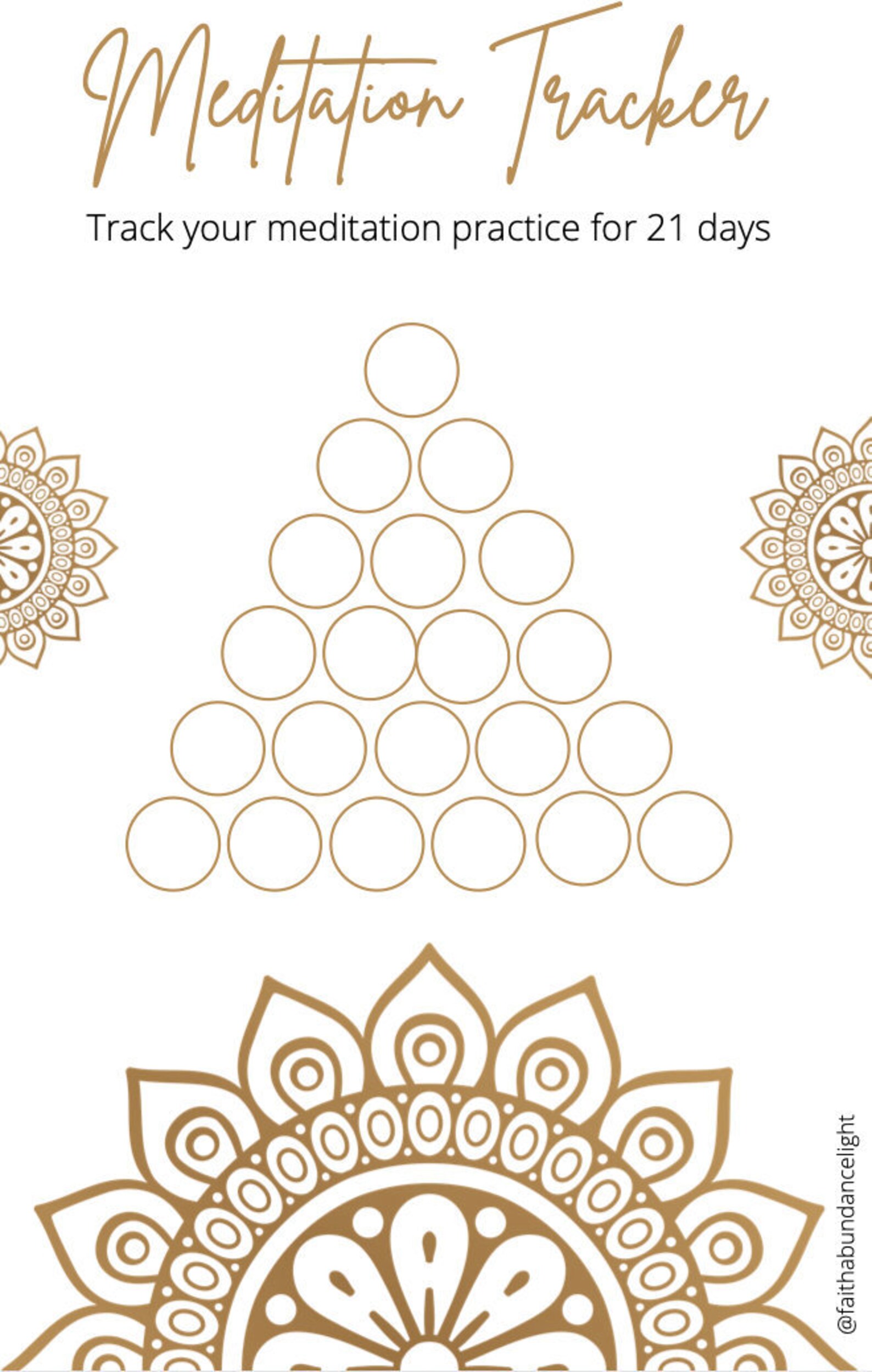 Printable Meditation & Yoga Bujo Tracker - Etsy UK