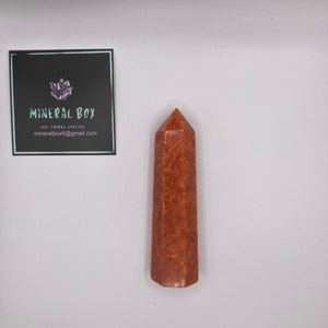 Sunstone point crystal