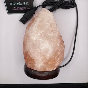 Mini Himalayan usb led salt lamp