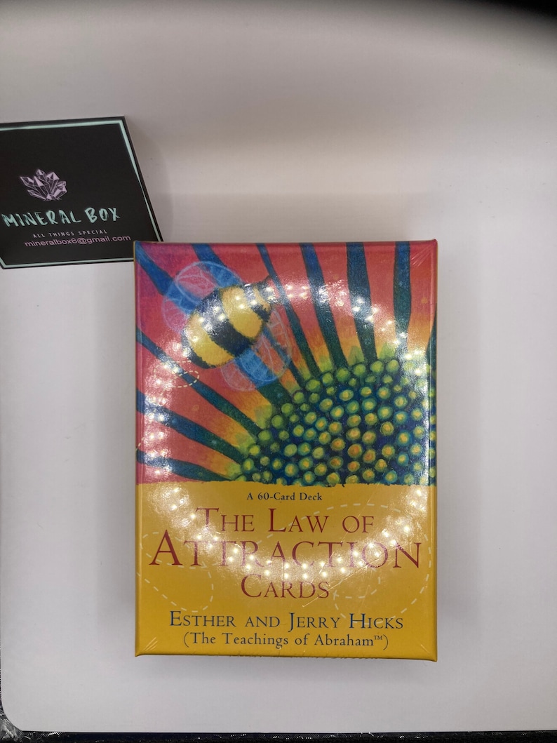 Law of Attraction Tarot Card Deck Etsy UK