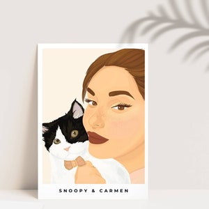 DETAILED custom illustration from photo