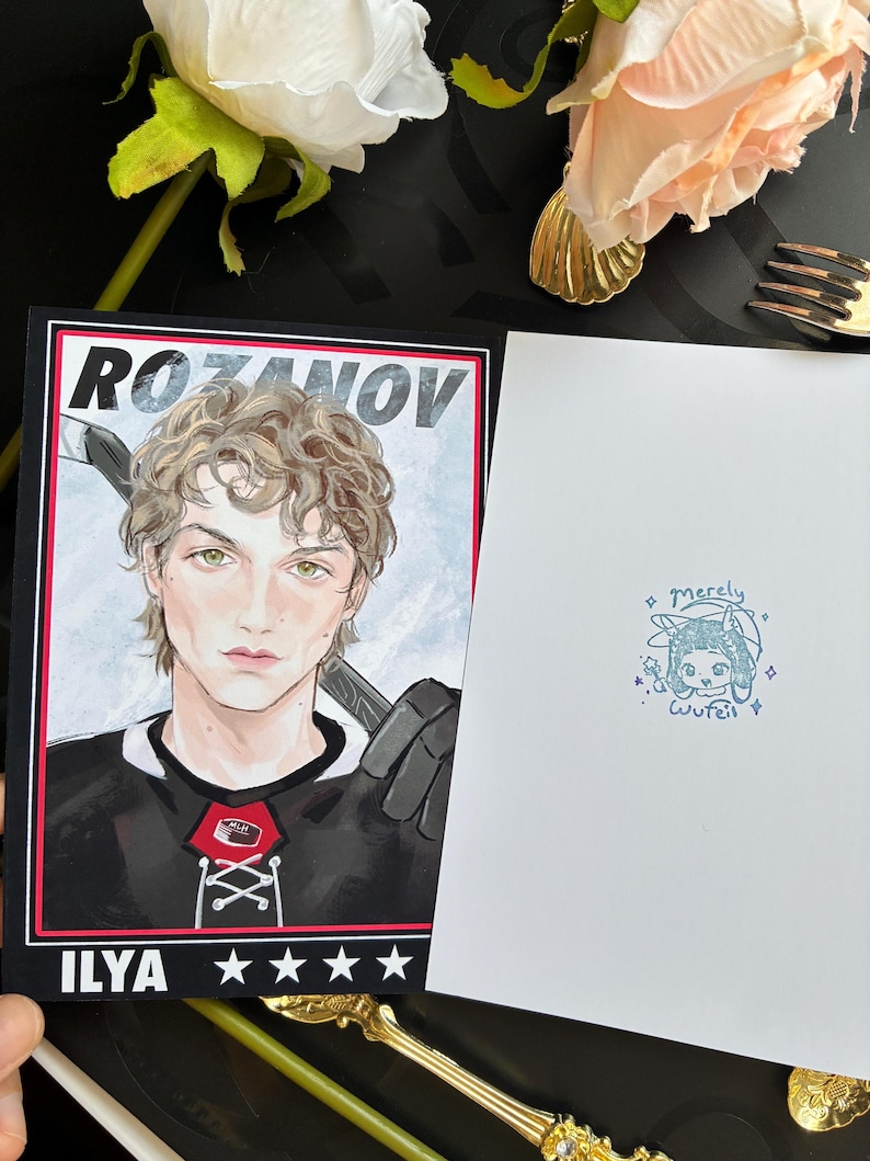 Heather Rivalry Heated Rivalry Fanart, A6 Small Print, Fan Merch, Shane Hollander Ilya ...