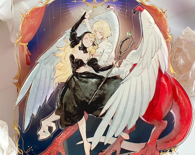 Falin & Marcille Acrylic Standee, Dungeon Meshi, Dunmeshi Fanmerch ...
