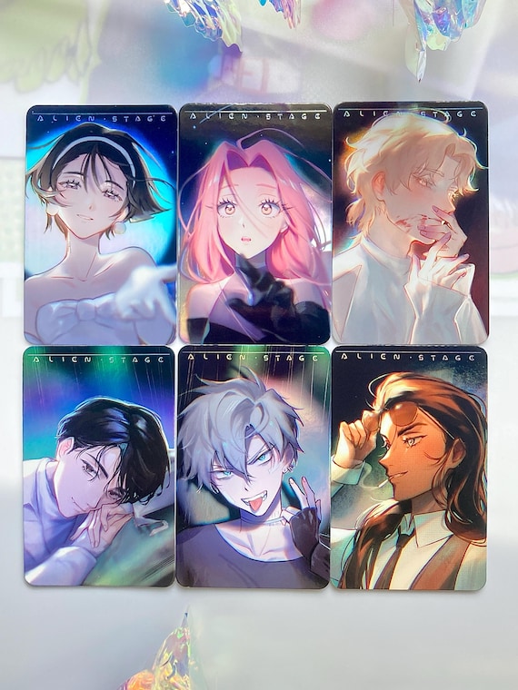 Alien Stage Photocards, Fan Merch, Fanart, Mizisua, Ivantill