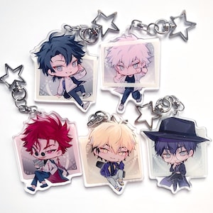 Link Click Keychain charm, Sticker, Lu guang and Cheng xiaoshi merch, Vein