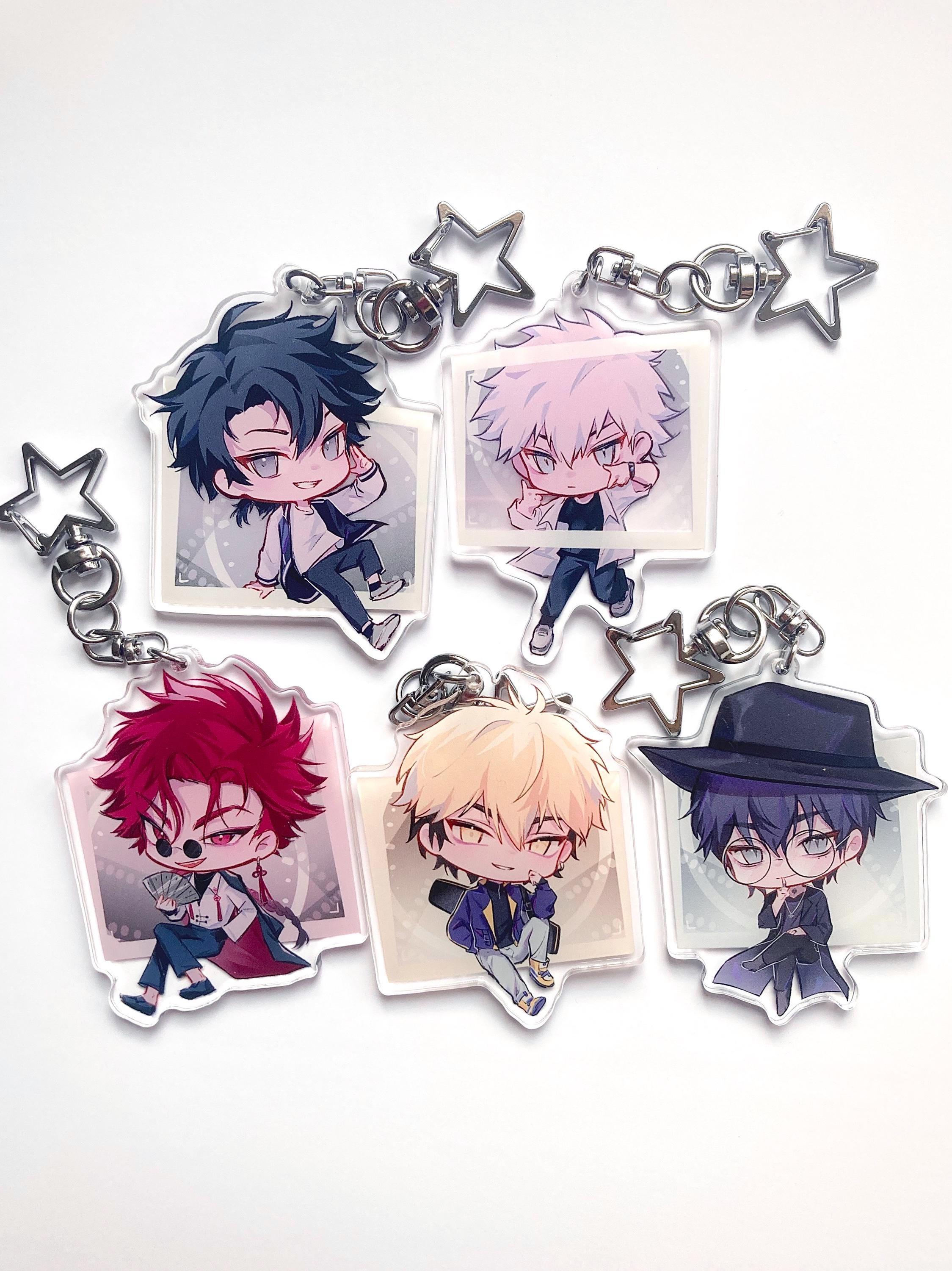 Link Click Keychain Charm, Sticker, Lu Guang and Cheng Xiaoshi
