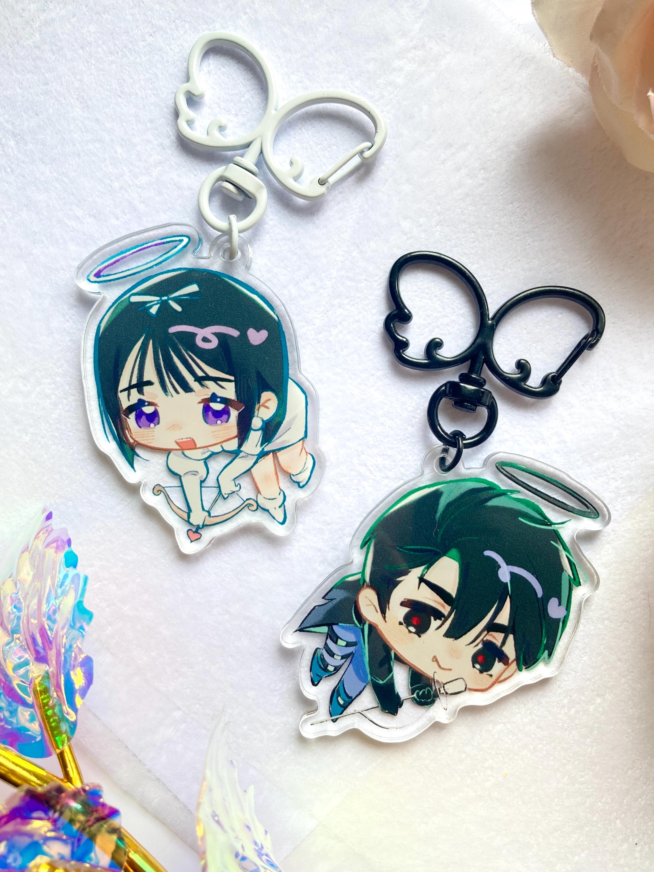 Alien stage keychains, Sua, Ivan, ALNST Fan merch