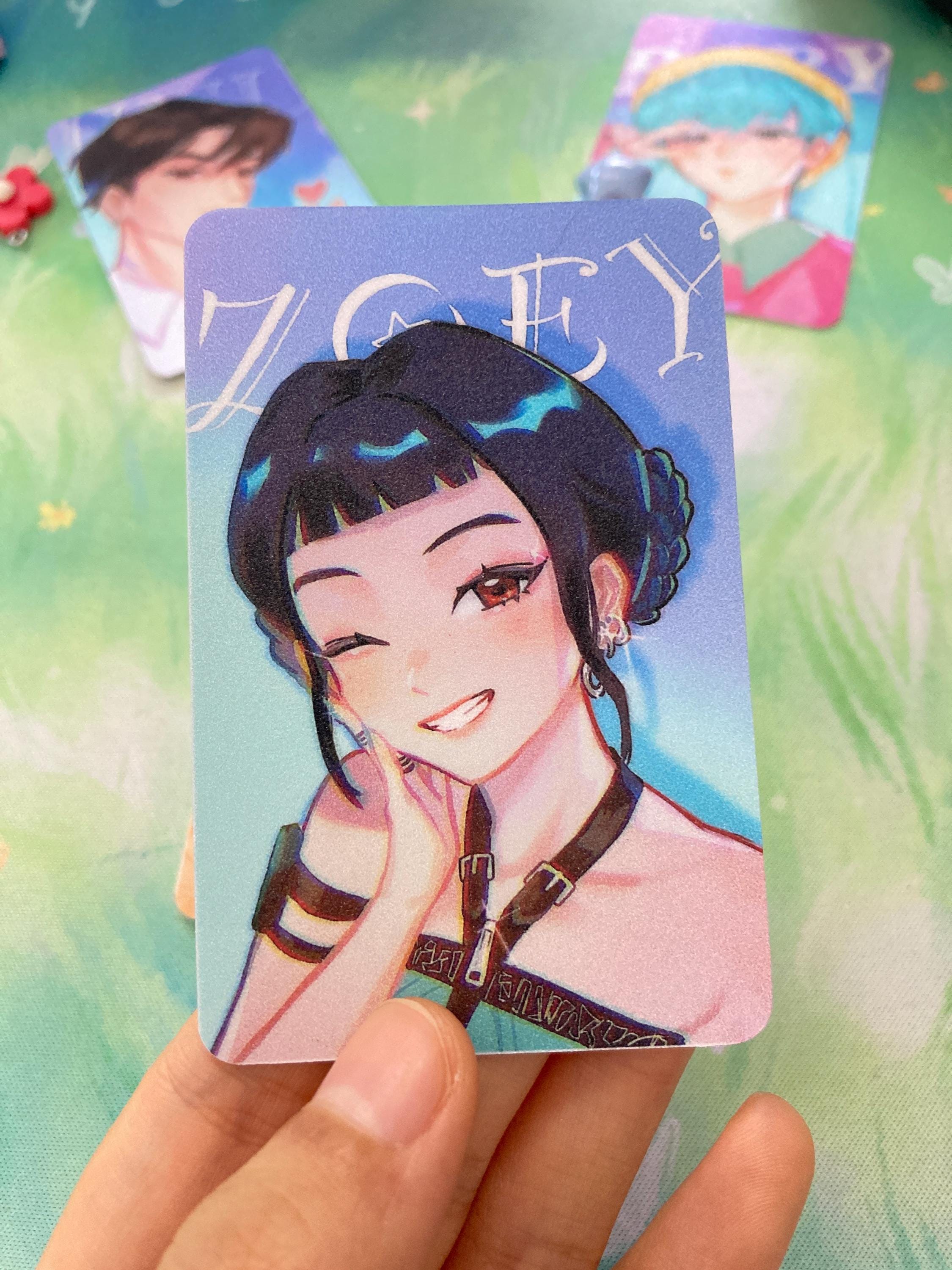 Kpop Demon Hunters Fotokarten Set - 60 Karten + 32 Sticker Für Fans