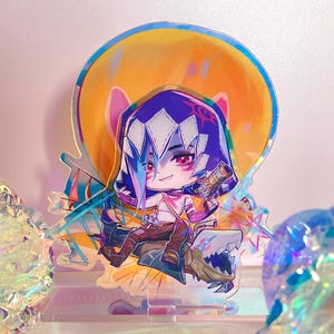 Arcane Jinx-stående figur, Holografisk, Finale Jinx