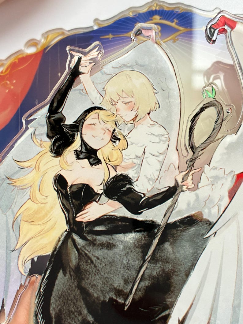 Falin & Marcille Acrylic Standee, Dungeon Meshi, Dunmeshi Fanmerch ...