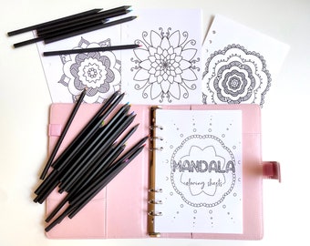 Journal Coloring Book | Personalized Journal | Colored Pencils | Coloring Pages | Jessica’s Journal