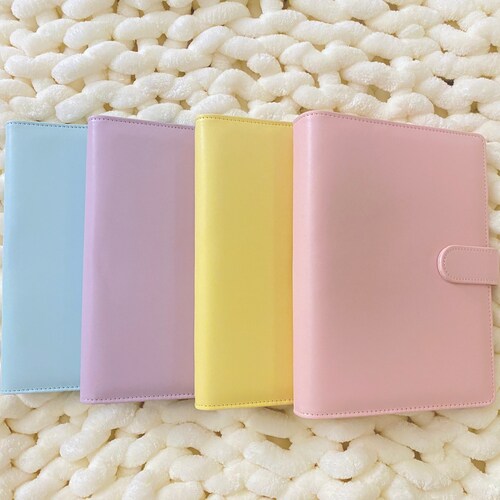 6 Ring A5 Pastel Binder Etsy