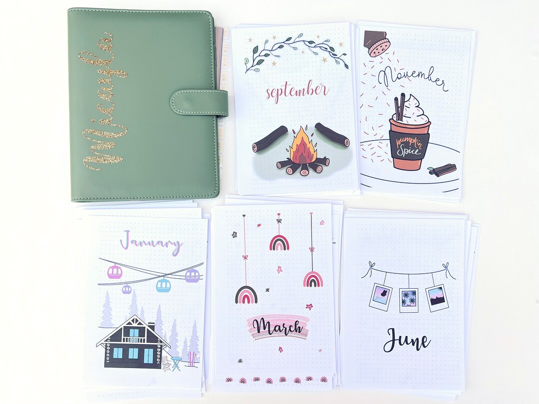 Bullet Journal de lannée 2023 Journal personnalisé - Etsy France