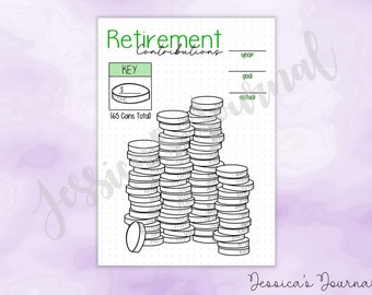 DIGITAL DOWNLOAD | PDF | Retirement Contributions | Jessica's Journal Spread