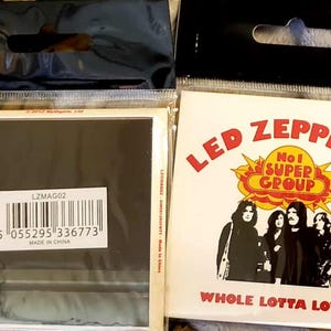 Aimant Whole Lotta Love numéro un du super groupe Led Zeppelin, produits officiels