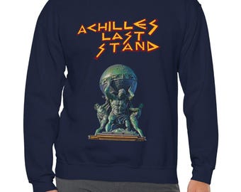 Bluza z okrągłym dekoltem Led Zeppelin Achilles Last Stand, unisexowa koszulka koncertowa Atlas Pullover