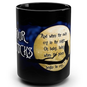 Größere 15 Unzen Led Zeppelin IV Vier Sticks Kaffeetasse Becher