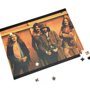 Fun Led Zeppelin Puzzle, Classic Hard Rock Band Jigsaw for Music Lovers Perfect Gift for Rock & Roll Fans