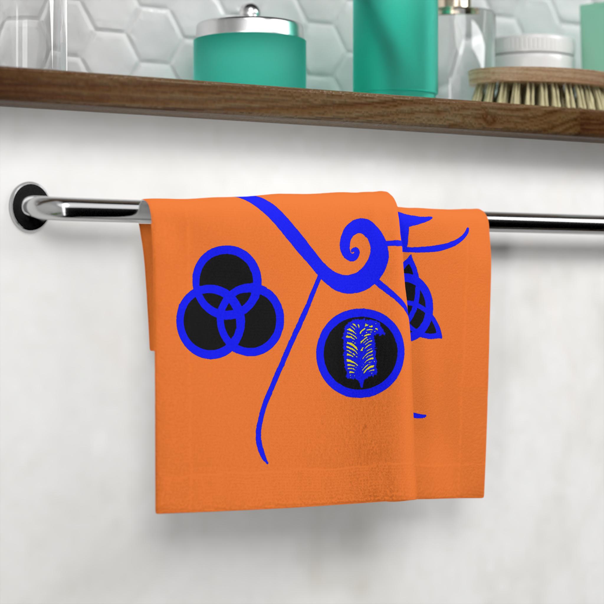 Face Towel, Led Zeppelin Pagan Symbols Cloth, Classic Rock Band