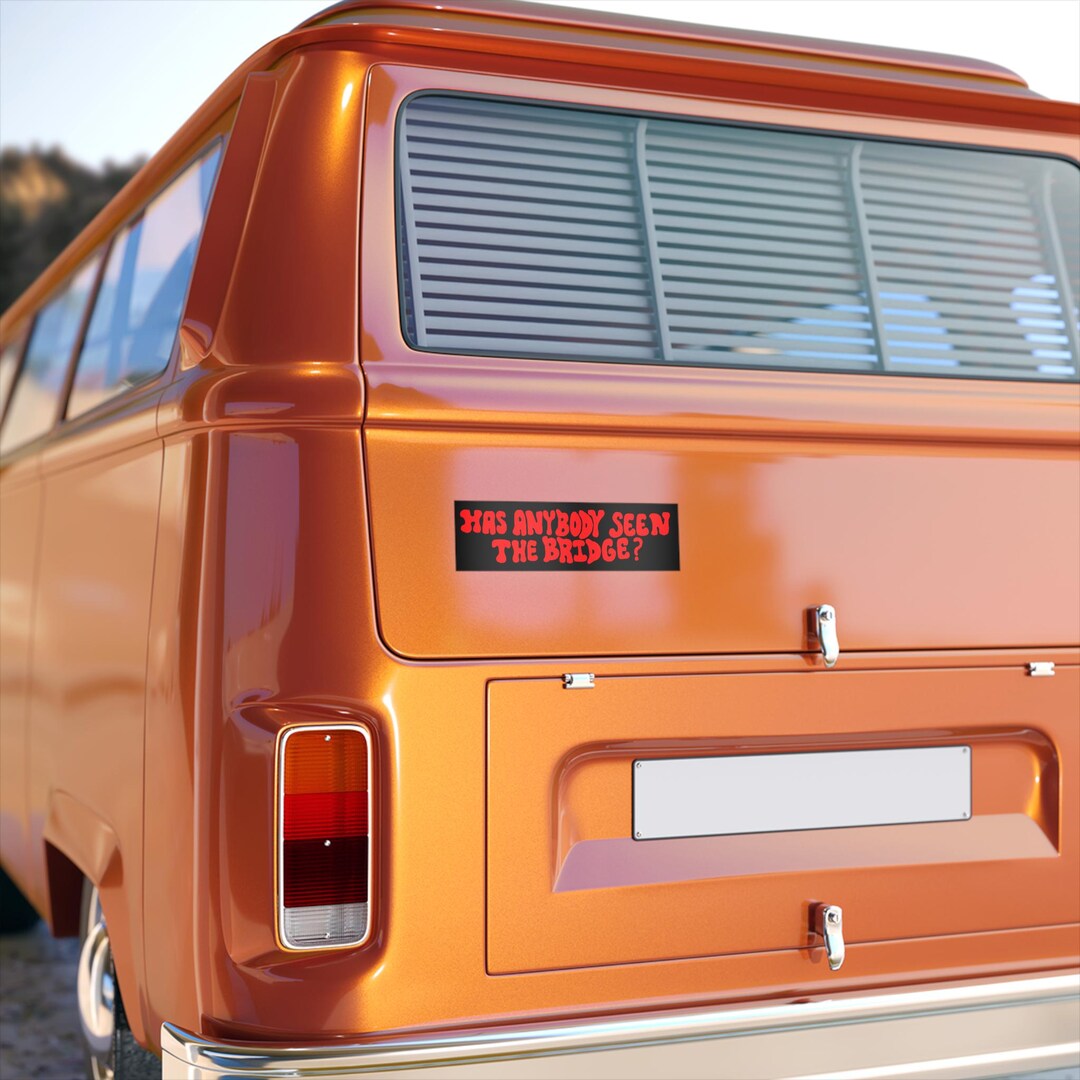 Retro Led Zeppelin the Crunge Bumper Sticker | Has Anybody Seen the ...