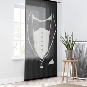 Bonzo&#39;s Led Zeppelin Tuxedo Window Curtain or Room Divider