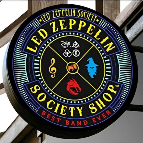 Cappellino Baseball LED ZEPPELIN Nero - Logo Ricamato, Fascia Regolabile, Tessuto Canvas, Unisex - Foto 3