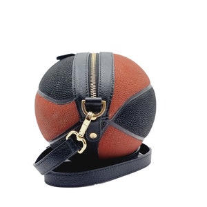 BASKETBALL GIFTS, Basketball Bag, Hip Leather Bag, Cross Waist Bag, Chest Sling Bag, Designer Bum Bag, Coach Fanny Pack, Small Traveler Bag image 7