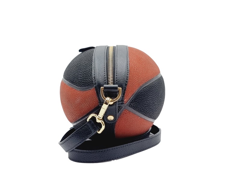 BASKETBALL GIFTS, Basketball Bag, Hip Leather Bag, Cross Waist Bag, Chest Sling Bag, Designer Bum Bag, Coach Fanny Pack, Small Traveler Bag image 7