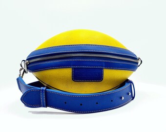 ユニークなバスケットボールショルダーバッグ - BallToBagによる手作りのレザーデザイン