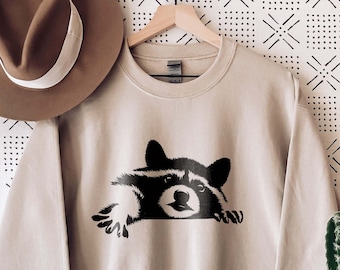 Racoon sweatshirt Clearance
