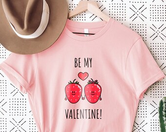 Be My Valentine T-Shirt, Couple Shirt, Lovers Hand In Hand Shirt, Valentine's Day Shirt, Valentine Day's Gift, Couple Gift, Lover Gift