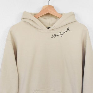 Love Yourself Collar Design Hoodie BTS Hoodie Collar Design