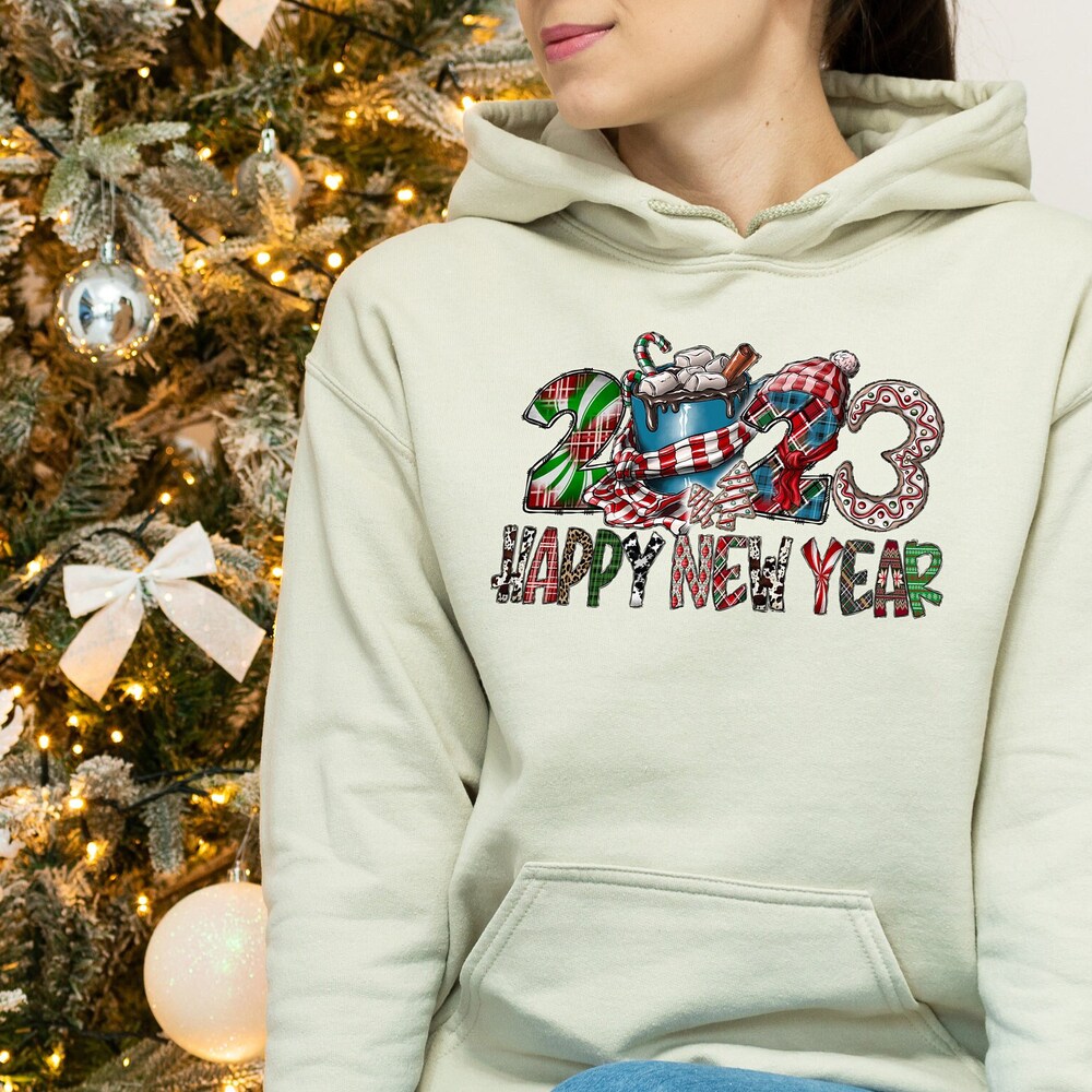 Christmas Gift, New Year Party Hoodie, New Year Gift, Happy New Year Hoodie, New Year'S Eve Hoodie,Happy New Year 2023 Hoodie Moderndaydecors