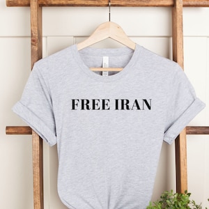 Free Iran T-Shirt, Mahsa Amini Shirt,  Stand With Iranian Women Shirt, Freedom For Iran Shirt, Pray For Mahsa Amini, Iran Protest Shirt