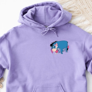Eeyore Piglet Hug Hoodie, Winnie The Pooh Hoodie, Eeyore Hoodie, Piglet Hoodie, Pooh Friends Hoodie, Winnie The Pooh Gift, Eeyore Gift