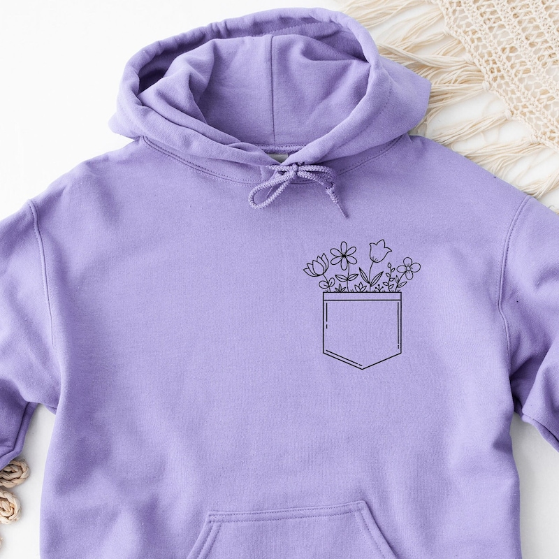 Shih Tzu Botanist Flower Hoodie