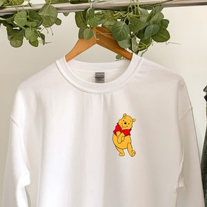 Winnie the Pooh Shy Sweatshirt, Winnie Sweatshirt, Piglet Sweatshirt, Winnie Lover Sweatshirt, Friends Sweatshirt, Winnie The Pooh Gift
