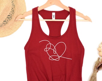 Heart Tank Top, Love Yourself Tank Top, Love Yourself Tank Top, Heart Tank Top, Jimin Tank Top, Love Yourself Shirt, Fan Tank Top