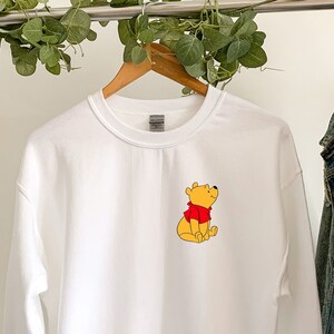 Winnie l’ourson Sweat-shirt curieux, Winnie Sweat-shirt, Sweat-shirt porcelet, Sweat-shirt Winnie Lover, Winnie Lover Cadeau, Winnie l’ourson Cadeau