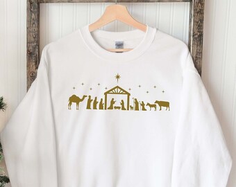nativity sweatshirt