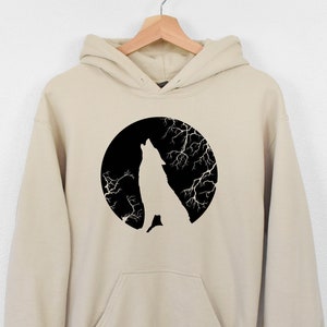 Yin and yang wolf hoodie online