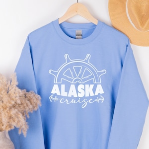 Alaska Cruise Sweatshirt, Alaska State Sweatshirt, State Sweatshirt, Alaska Mountain Sweatshirt, Alaska Sweatshirt, Gift For Alaska Lover