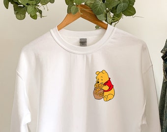 Winnie the Pooh Honey Sweatshirt, Winnie Sweatshirt, Piglet Sweatshirt, Winnie Lover Sweatshirt, Friends Sweatshirt, Winnie The Pooh Gift