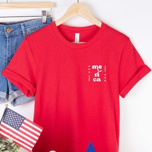 Merica T-Shirt, 4th of July Shirt, Patriotic Shirt, Independence Day Shirt, American shirt, USA Shirt, Memorial Day Tee, USA T-Shirt