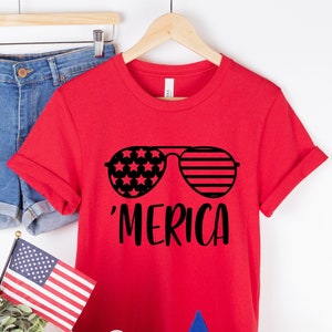 Merica T-Shirt, 4th of July Shirt, Patriotic Shirt, Independence Day Shirt, American shirt, USA Shirt, Memorial Day Tee, USA T-Shirt